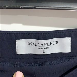 MM Lafleur Oshima Pant size 6 Navy Like New